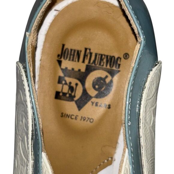 JOHN FLUEVOG Celestial Communication Aquila Mary Jane 6.5 Sculpted Baroque Rococ - Picture 12 of 12
